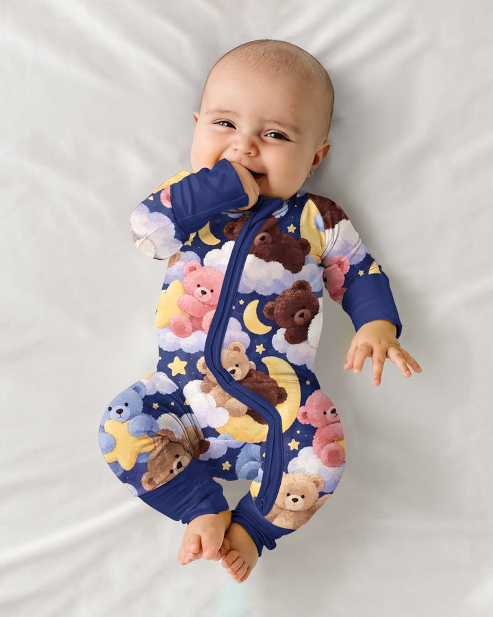 No Gravity Teddy Snooze Bamboo Convertible Zippy