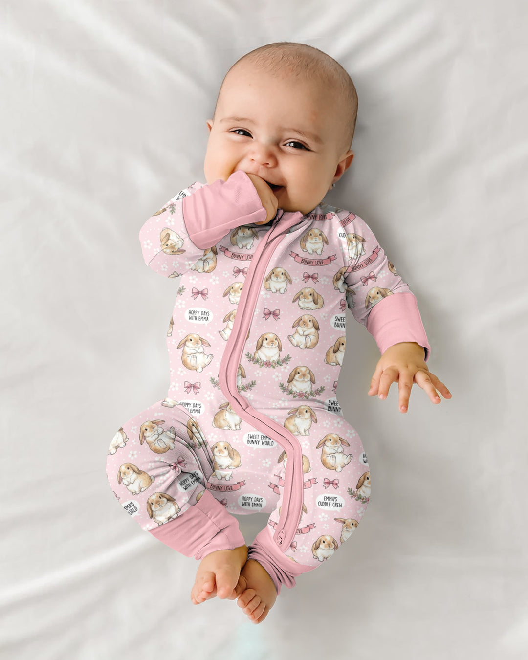 Sweet Bunny Worlds Bamboo Convertible Zippy