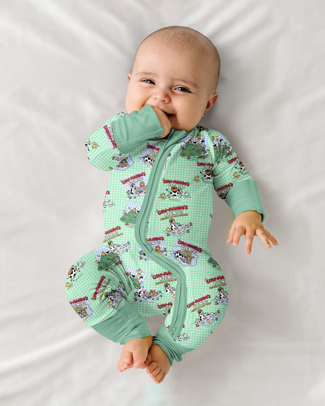 Mission Im-moo-sible Bamboo Convertible Zippy