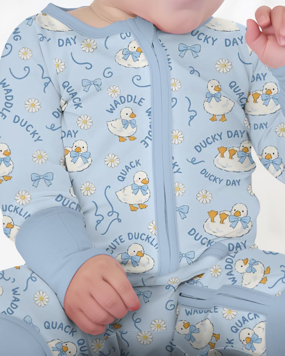 Happy Ducky Day Bamboo Convertible Zippy