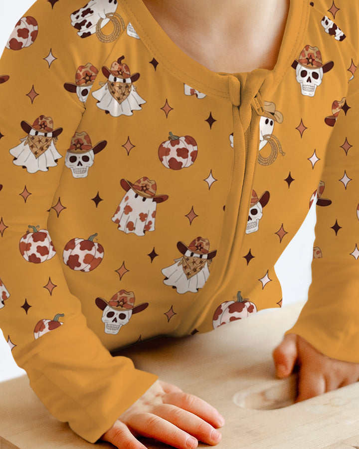 Howdy Spooky Cowboy Bamboo Convertible Zippy