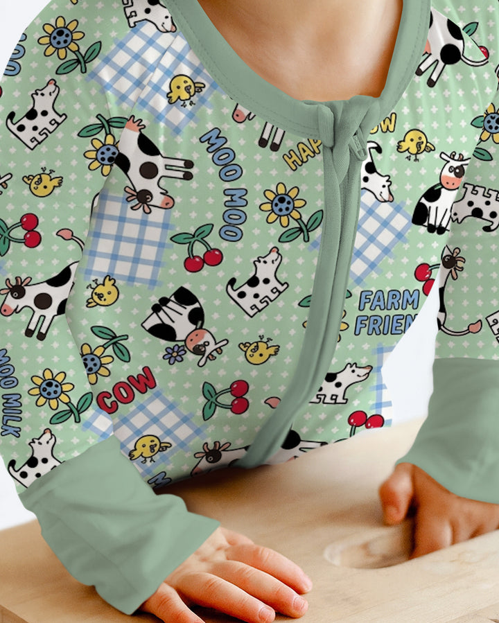 Moo Moo Chick Bamboo Convertible Zippy