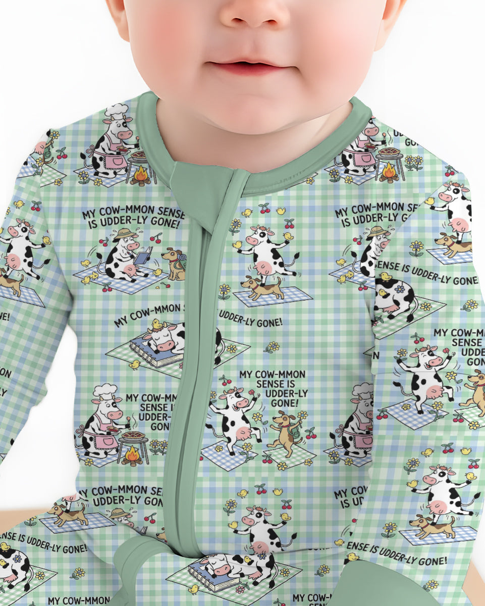 Common Sense Is Udderly Gone Bamboo Convertible Zippy