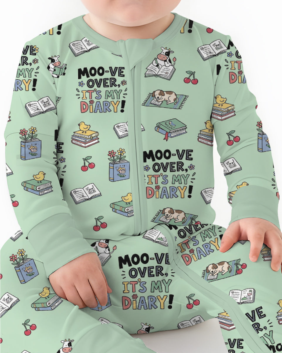 Moove Over Its My Diary Bamboo Convertible Zippy