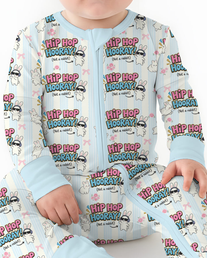 Hip Hop Bunny Bamboo Convertible Zippy