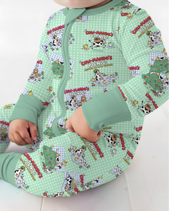 Mission Im-moo-sible Bamboo Convertible Zippy