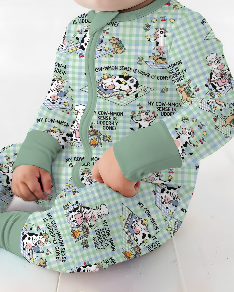 Common Sense Is Udderly Gone Bamboo Convertible Zippy