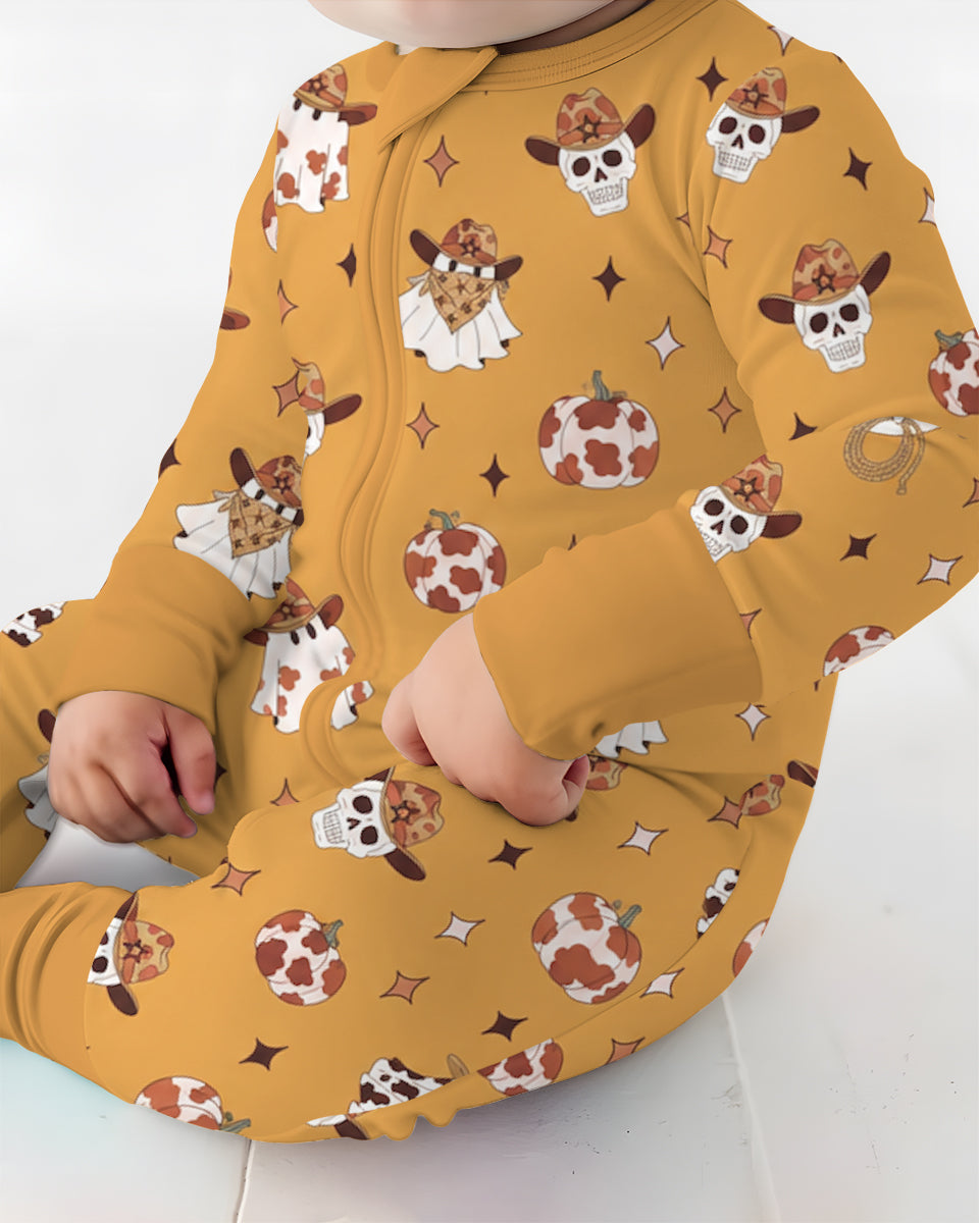 Howdy Spooky Cowboy Bamboo Convertible Zippy