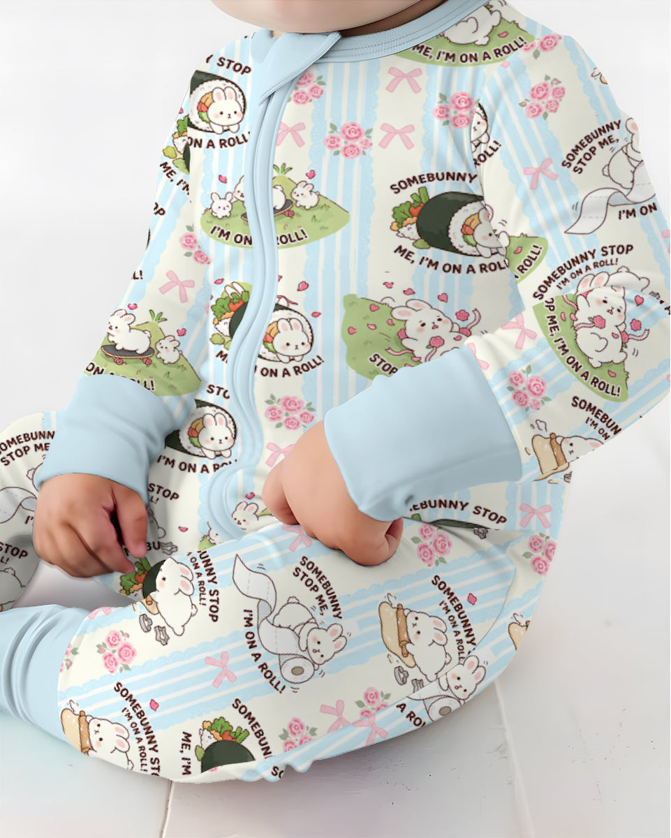 Bunny On A Roll Bamboo Convertible Zippy