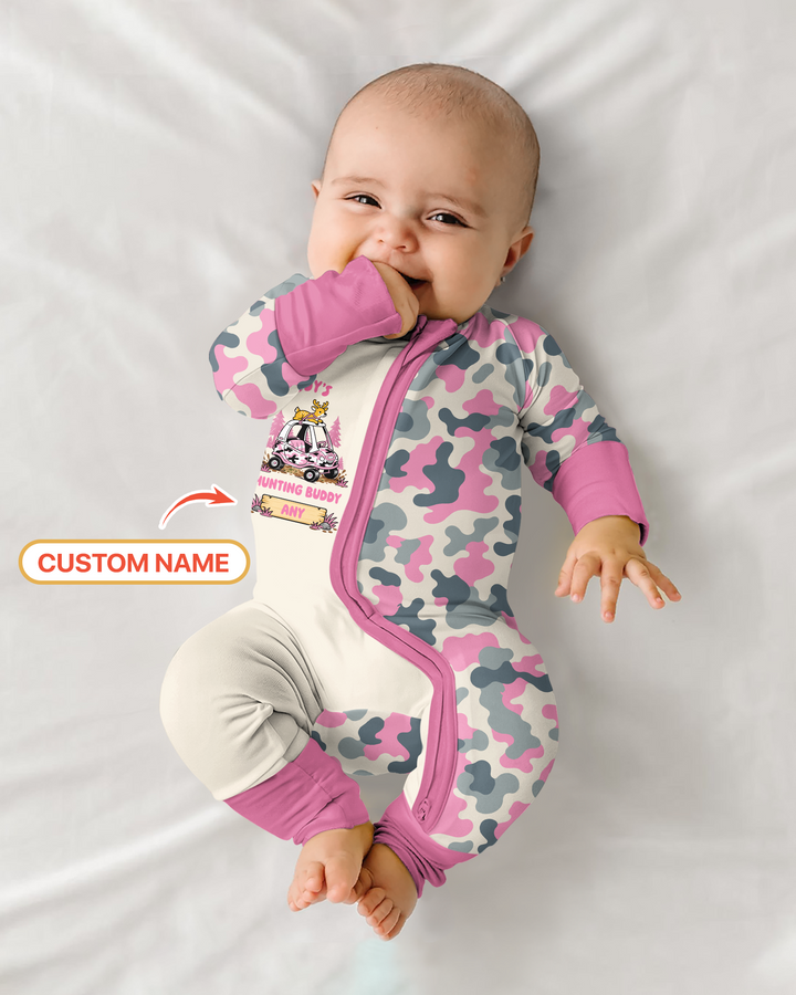 Custom Name Daddy's Hunting Buddy Bamboo Convertible Zippy