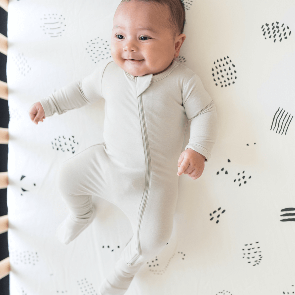 Zippered Footie Romper