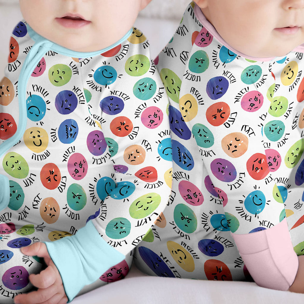 My Emotions Hebrew Convertible Zippy