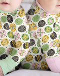 Pysanky Eggs Family Matching Bamboo Convertible Zippy