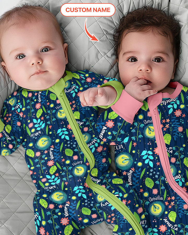 Nighttime Bugs Custom Name Convertible Zippy