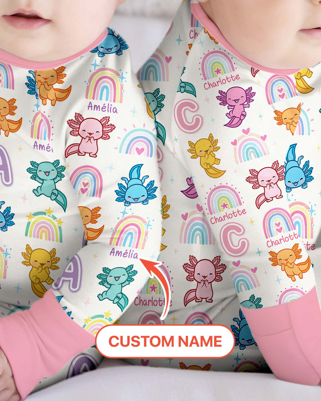 Axololt Custom Name Convertible Zippy