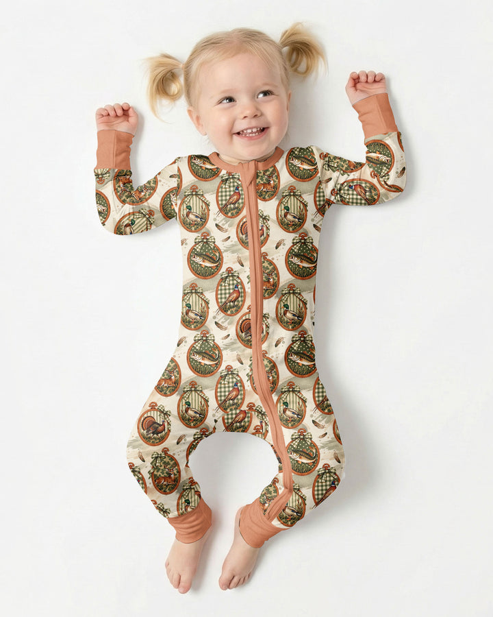It's Hunting Season Vintage Bamboo Convertible Zippy