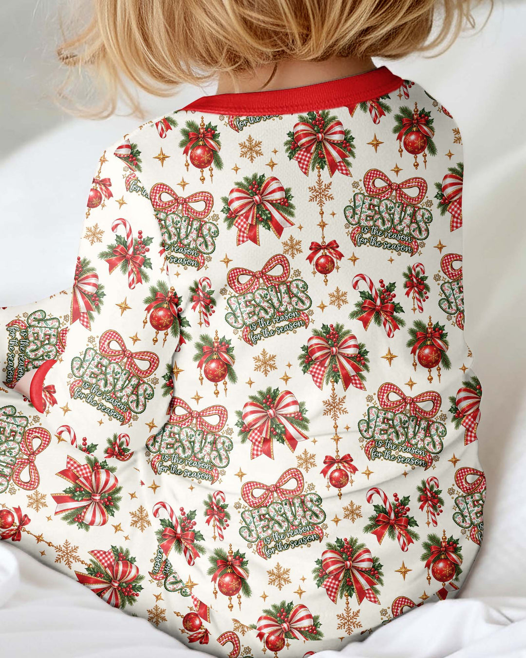 Coquette Floral Jesus Is The Reason Mommy And Me Matching Bamboo Convertible Zippy
