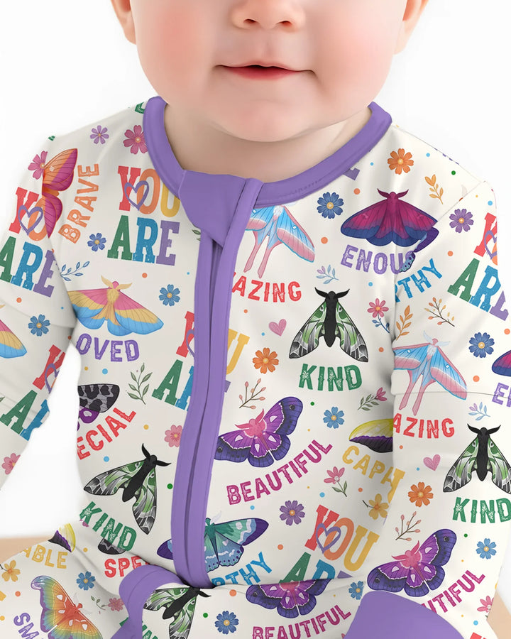 Gerippte Babykleidung mit individuellem Foto - Weich &amp; Skizzenhaft