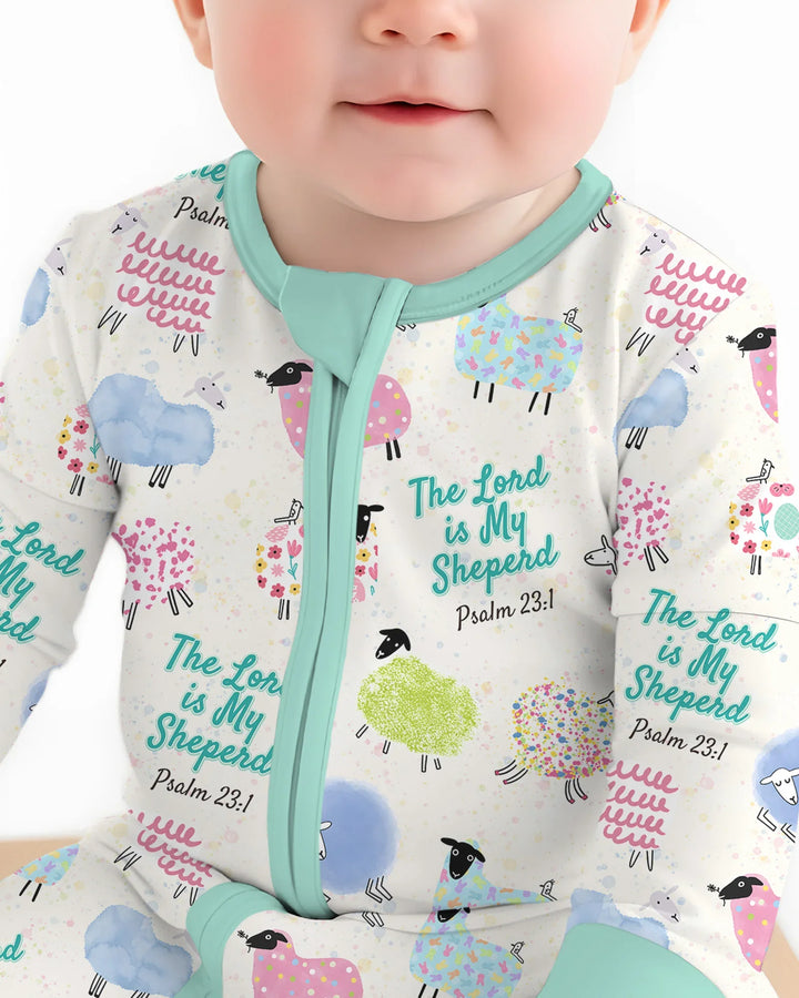 The Lord Is My Shepherd Psalm 23 Bamboo Convertible Zippy