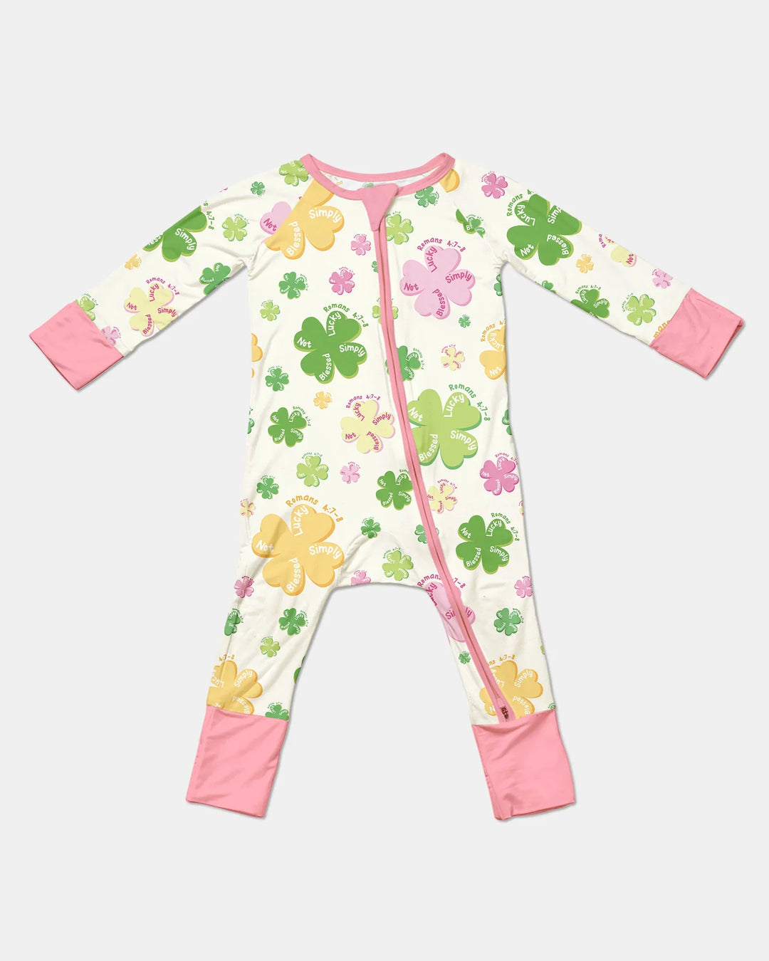 Shamrocks Print St. Patrick's Day Convertible Zippy