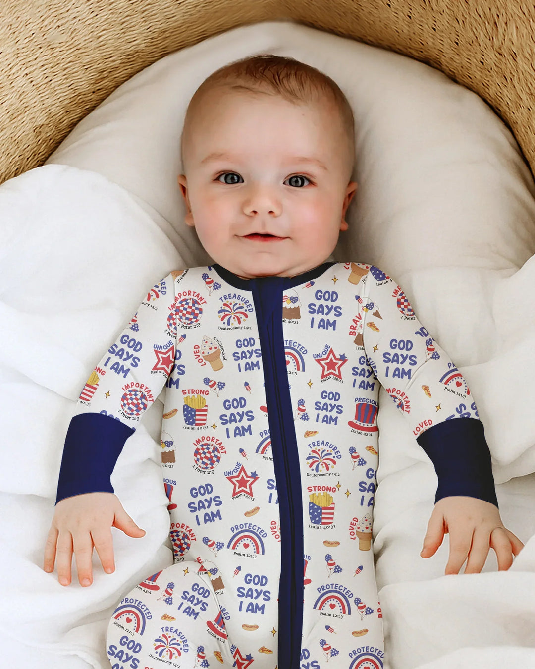 Gerippte Babykleidung mit individuellem Foto - Weich &amp; Skizzenhaft