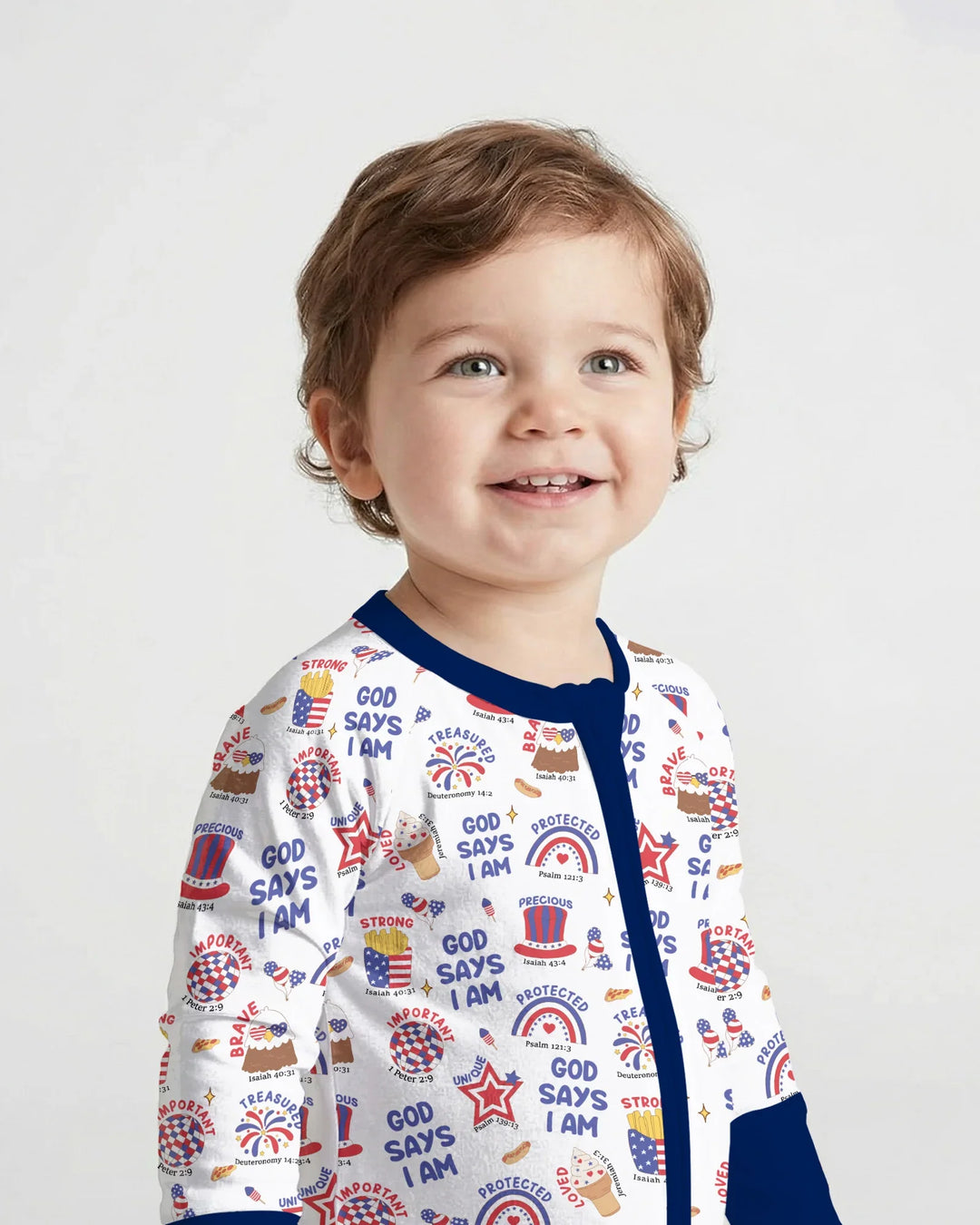 Gerippte Babykleidung mit individuellem Foto - Weich &amp; Skizzenhaft