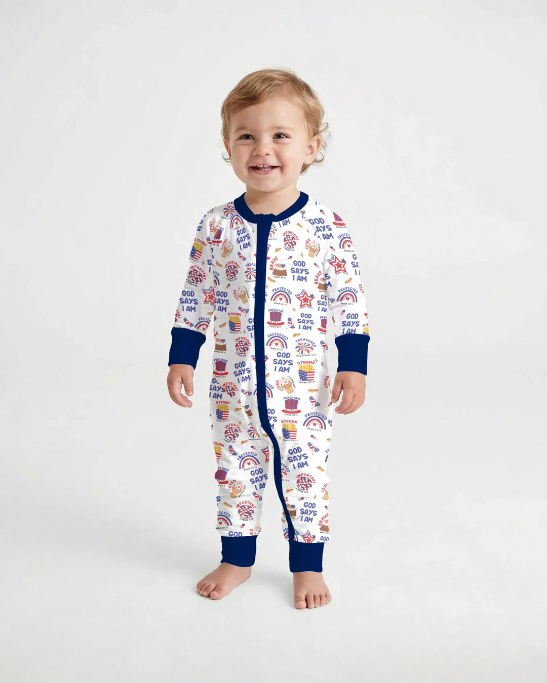 Gerippte Babykleidung mit individuellem Foto - Weich &amp; Skizzenhaft