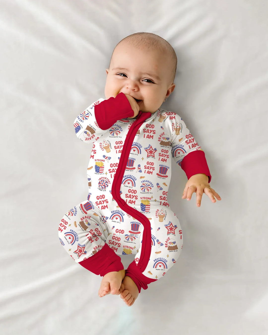 Gerippte Babykleidung mit individuellem Foto - Weich &amp; Skizzenhaft