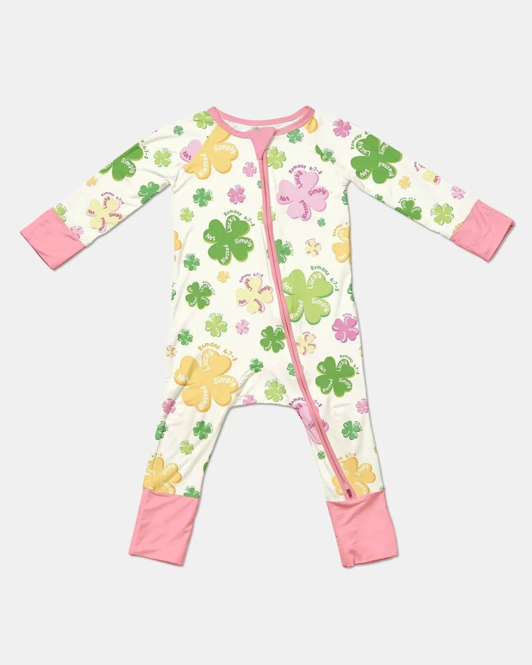 Shamrocks Print St. Patrick's Day Convertible Zippy