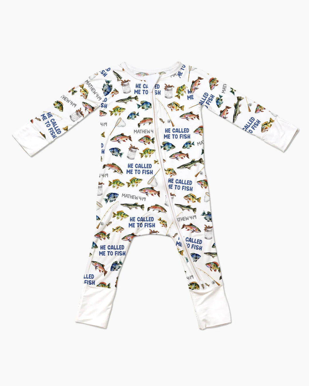 He Called Me To Fish Daddy & Me Matching Bamboo Convertible Zippy