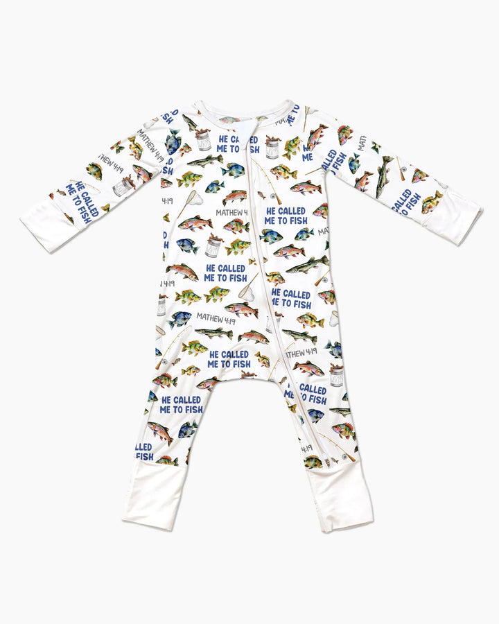He Called Me To Fish Daddy & Me Matching Bamboo Convertible Zippy