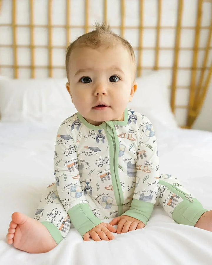 Gerippte Babykleidung mit individuellem Foto - Weich &amp; Skizzenhaft