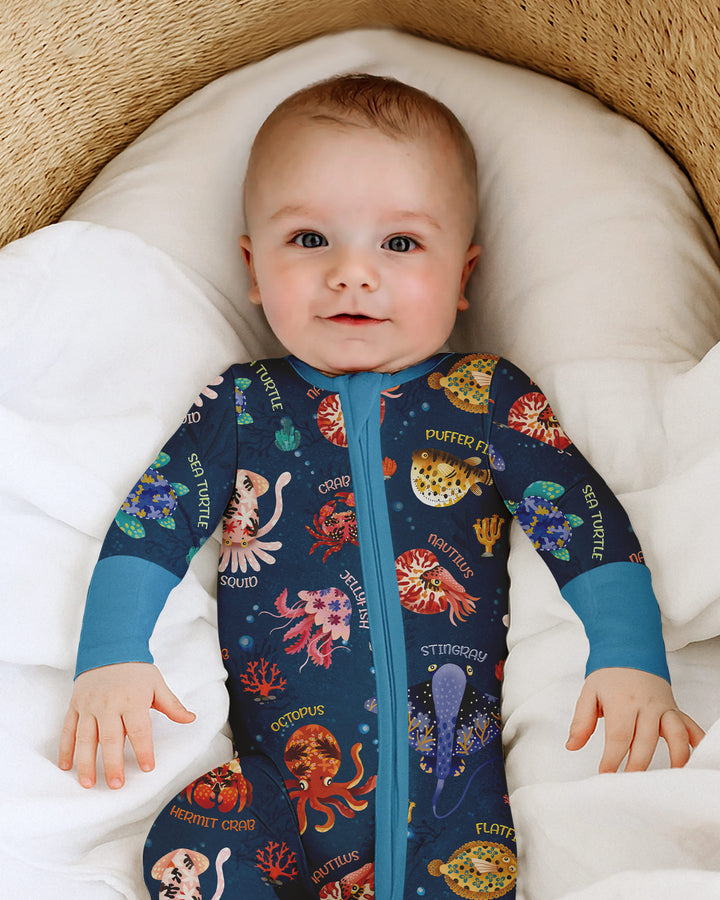 Gerippte Babykleidung mit individuellem Foto - Weich &amp; Skizzenhaft