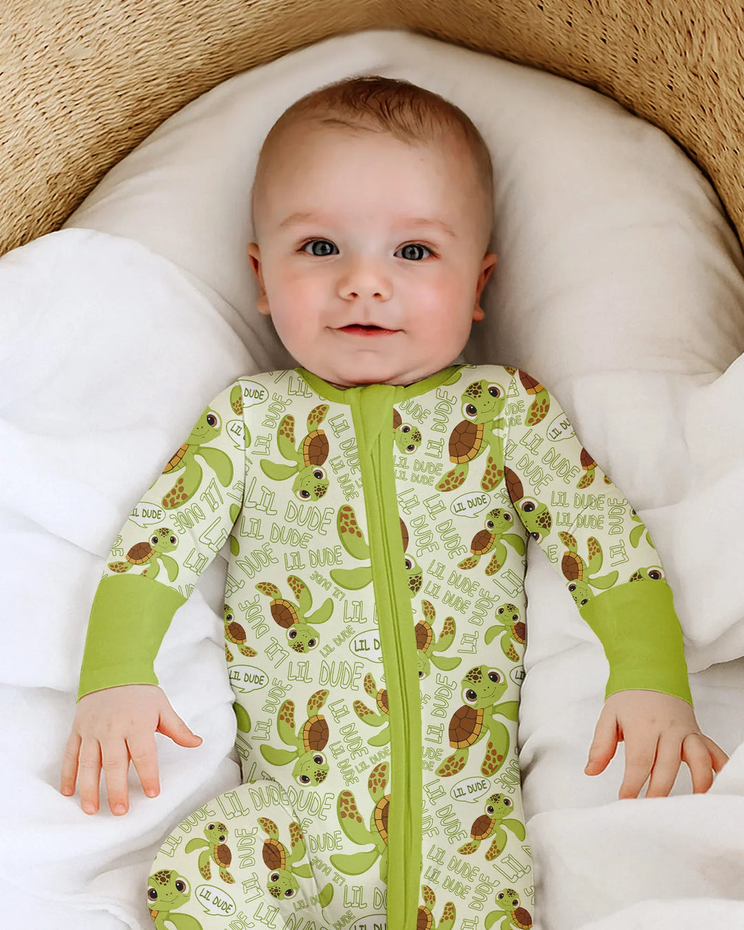 Father and Son Turtle Bamboo Convertible Zippy