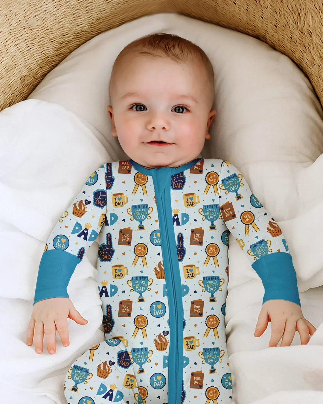 World's Best Dad Bamboo Convertible Zippy