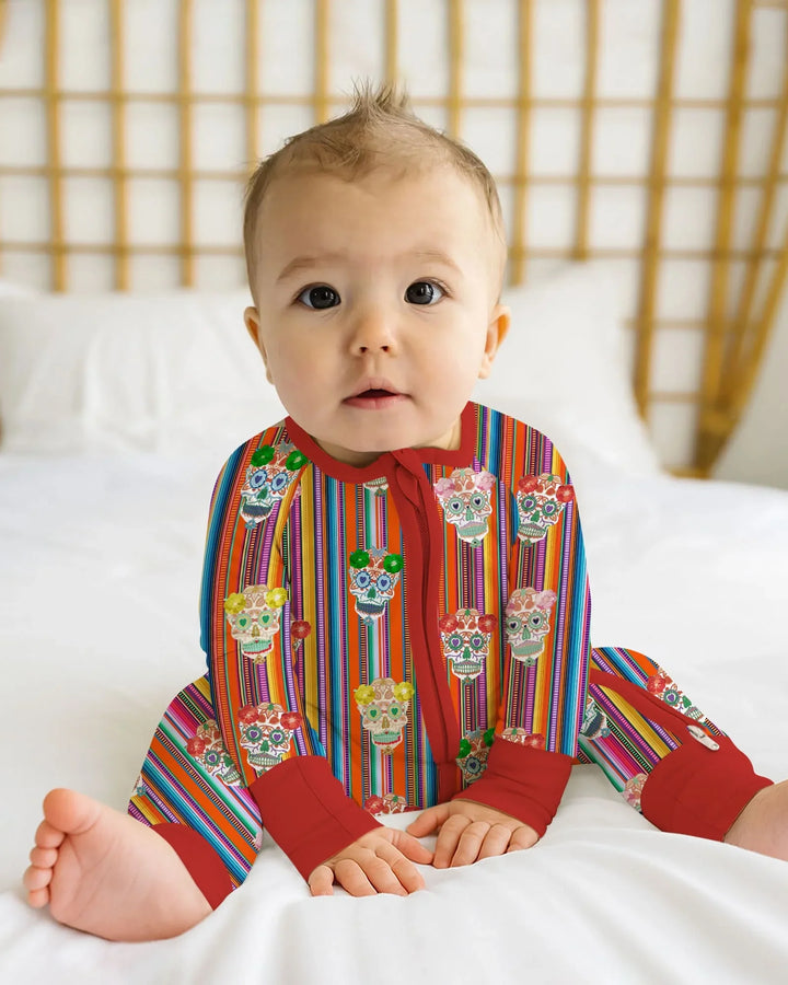 Gerippte Babykleidung mit individuellem Foto - Weich &amp; Skizzenhaft