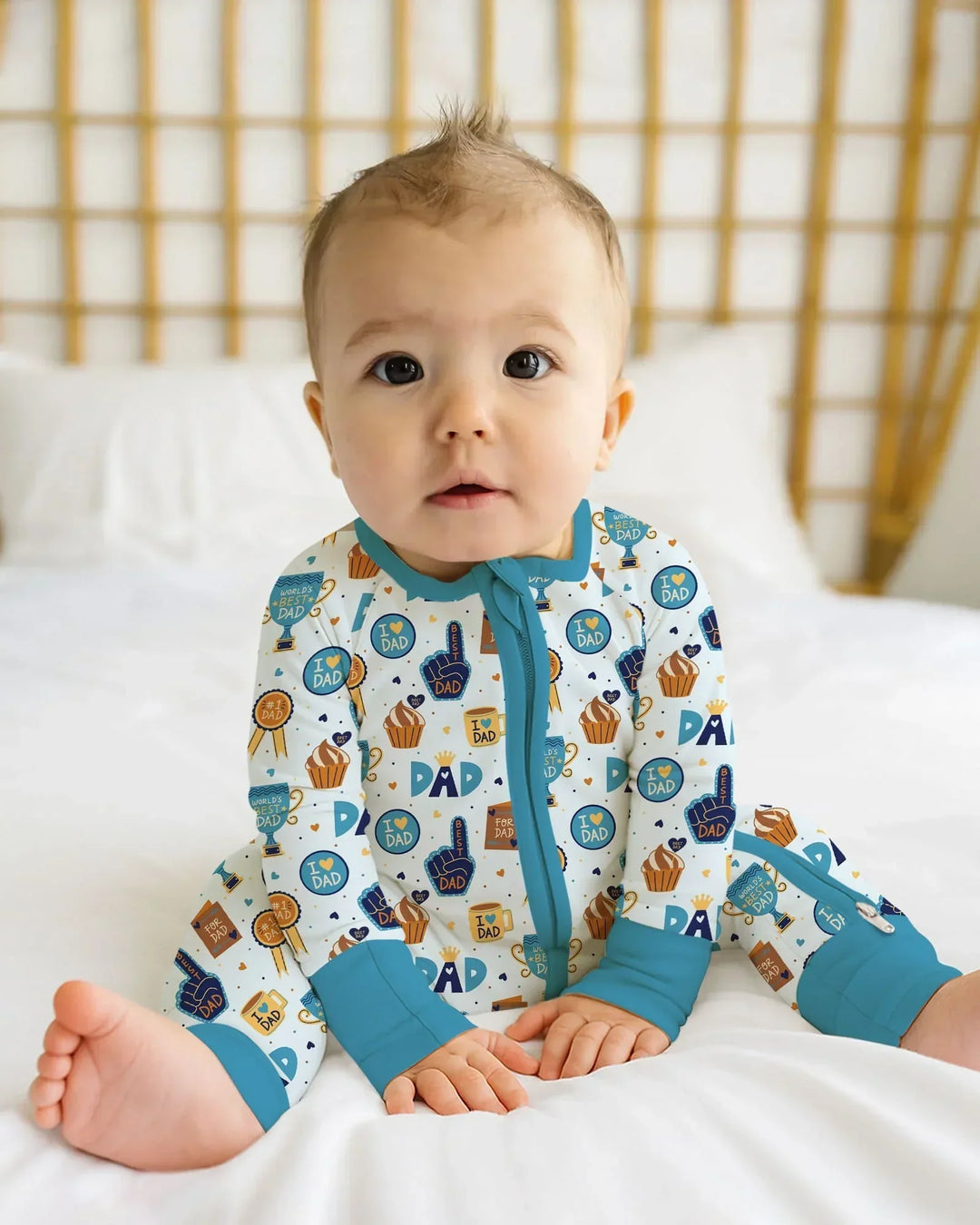 World's Best Dad Bamboo Convertible Zippy