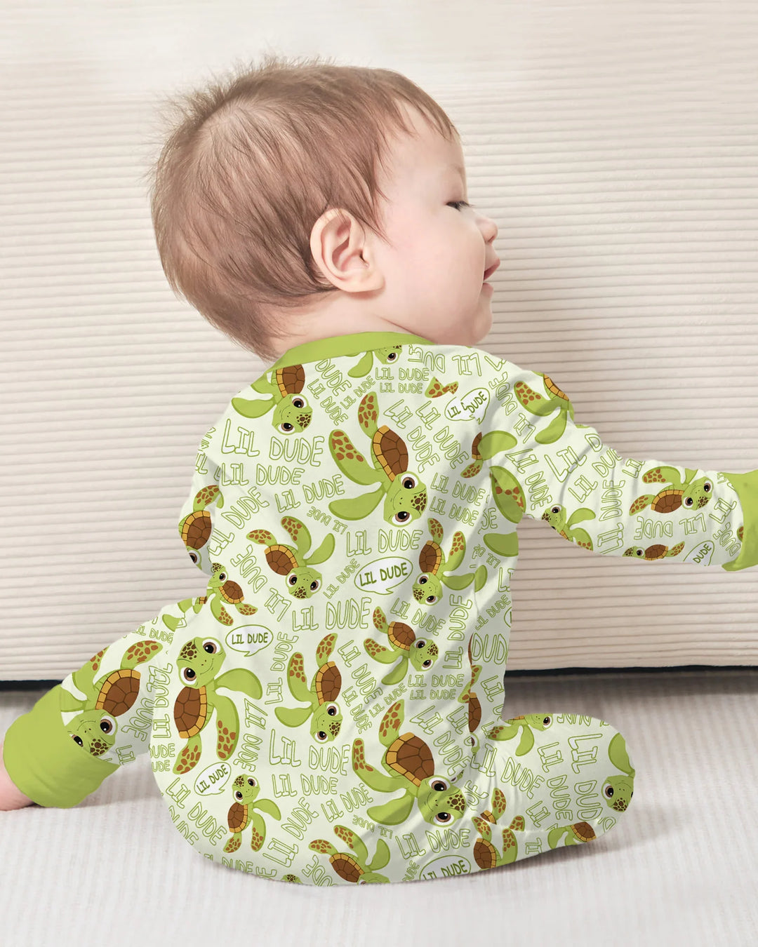Father and Son Turtle Bamboo Convertible Zippy