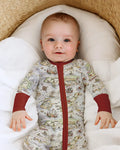 Gerippte Babykleidung mit individuellem Foto - Weich &amp; Skizzenhaft