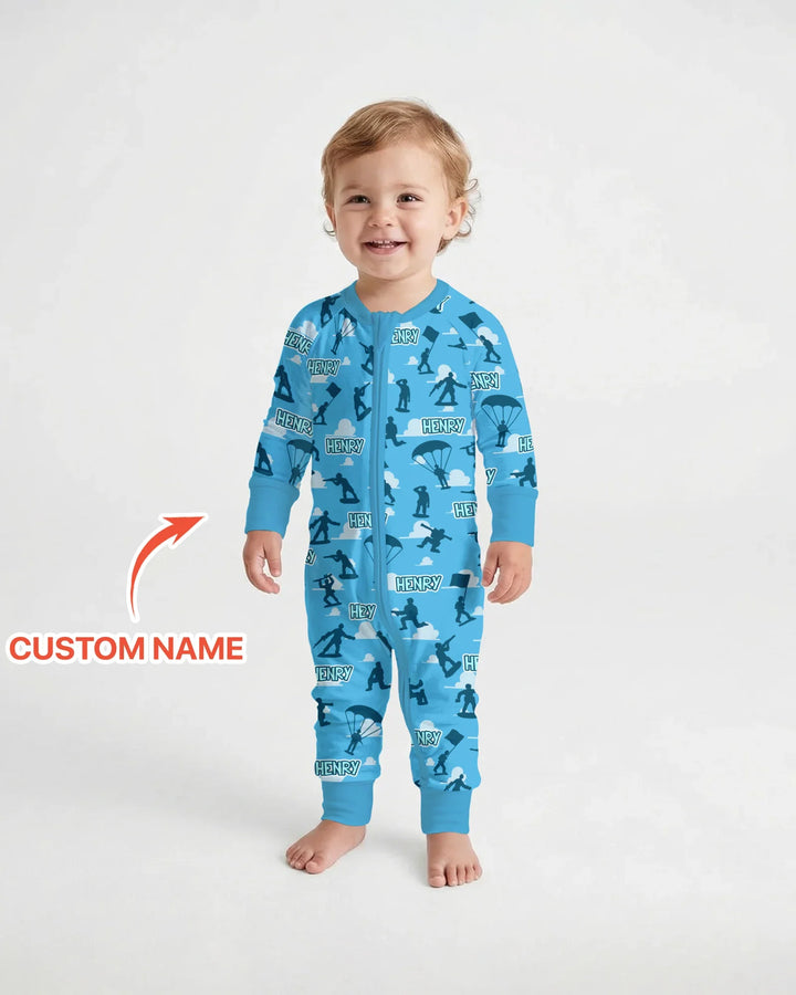 Army Men Memorial Day Bamboo Convertible Zippy