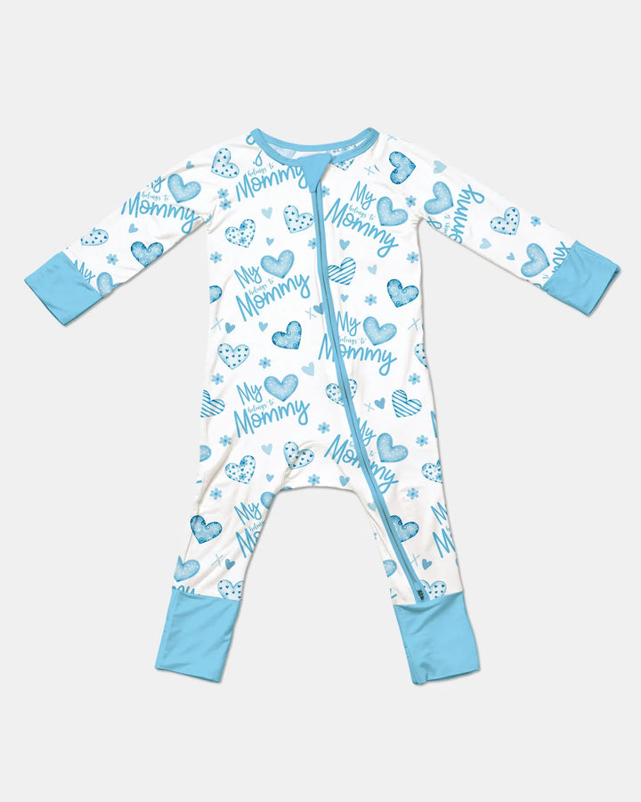 My Heart Belongs To Mommy Bamboo Convertible Zippy