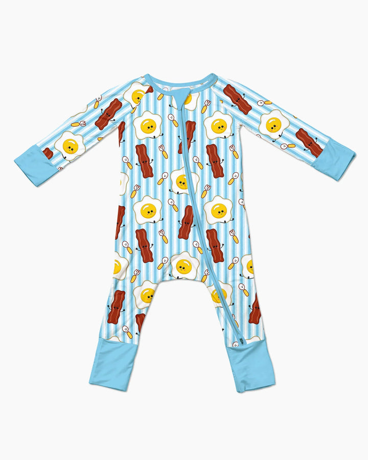 Pijama Convertible con Cremallera de Bambú Breakfast Club
