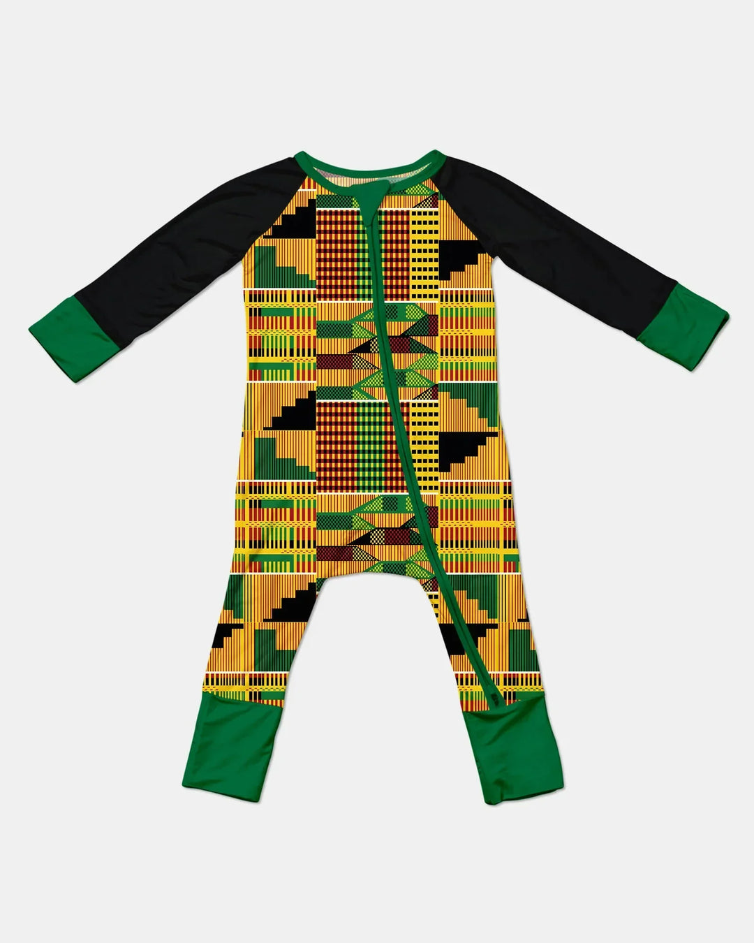 Kente Vibes Family Matching Bamboo Convertible Zippy