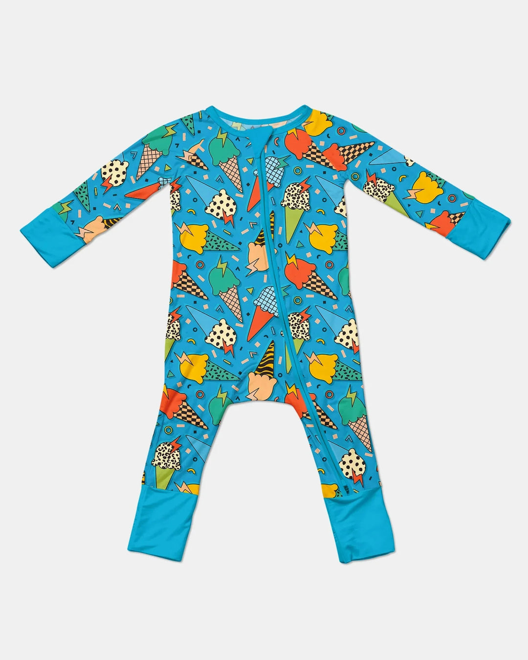 Summer Retro Ice Creams Family Matching Bamboo Convertible Zippy