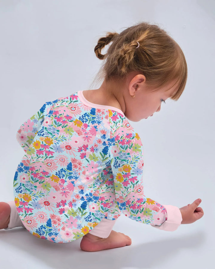 Gerippte Babykleidung mit individuellem Foto - Weich &amp; Skizzenhaft