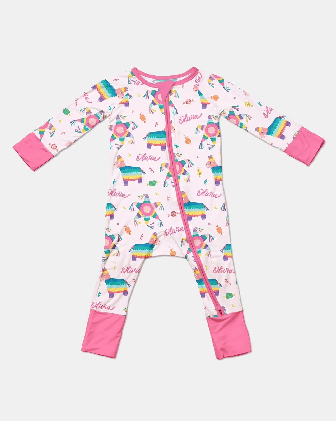Custom Name Smash the Pinata Bamboo Convertible Zippy