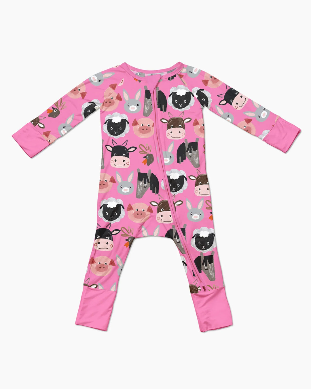 Farm Friends Family Matching Bamboo Convertible Zippy