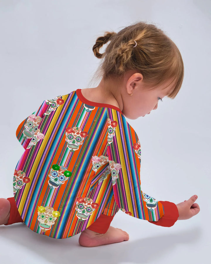 Gerippte Babykleidung mit individuellem Foto - Weich &amp; Skizzenhaft
