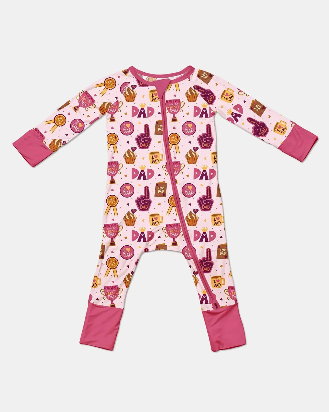 World's Best Dad Bamboo Convertible Zippy