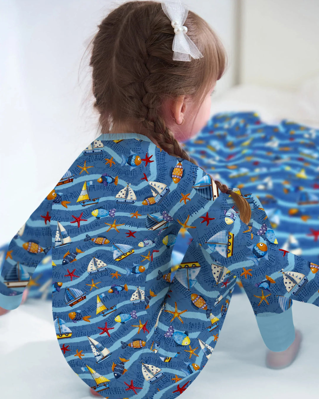 Blue Sail La Vie Family Matching Bamboo Convertible Zippy